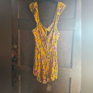 Xhilaration Floral Romper - Size L
